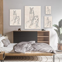 Load image into Gallery viewer, Woman With Horse by Leo Gestel