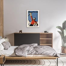 Load image into Gallery viewer, Austria Vintage Ski Poster