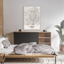 Load image into Gallery viewer, Madrid City Map
