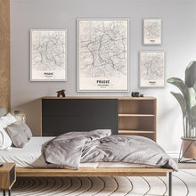 Load image into Gallery viewer, Prague City Map