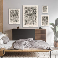 Load image into Gallery viewer, Illustration of Corals and Fossils