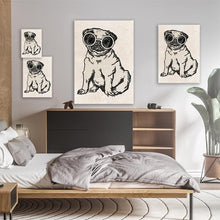 Load image into Gallery viewer, Pug in Sunglasses