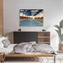 Load image into Gallery viewer, Vintage Japanese Seaweed Gatherers