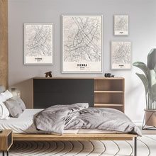 Load image into Gallery viewer, Vienna City Map