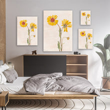 Load image into Gallery viewer, Yellow Flower Illustration