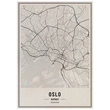 Load image into Gallery viewer, Oslo City Map