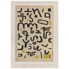 Load image into Gallery viewer, Gesetz (Law) by Paul Klee