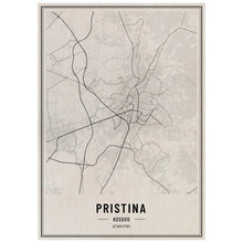 Load image into Gallery viewer, Pristina City Map