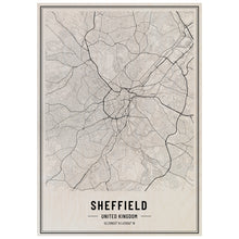 Load image into Gallery viewer, Sheffield City Map