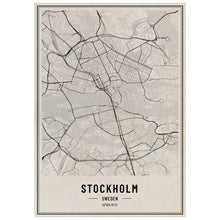 Load image into Gallery viewer, Stockholm City Map