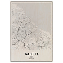 Load image into Gallery viewer, Valletta City Map