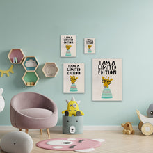Load image into Gallery viewer, I am limited edition giraffe Poster