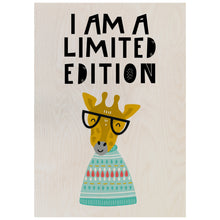 Load image into Gallery viewer, I am limited edition giraffe Poster