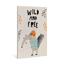 Load image into Gallery viewer, Wild and free Ant Eater Poster