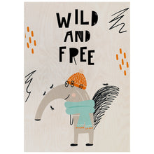 Load image into Gallery viewer, Wild and free Ant Eater Poster