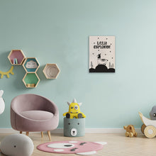 Load image into Gallery viewer, Little Explorer Llama Wooden Poster Print