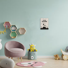 Load image into Gallery viewer, Little Explorer Llama Wooden Poster Print