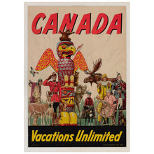Load image into Gallery viewer, Canada Holiday Poster