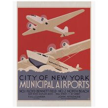 Load image into Gallery viewer, New York Municipal Airports