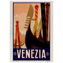 Load image into Gallery viewer, Venice Vintage Travel Poster