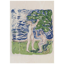 Load image into Gallery viewer, Girls Picking Apples By Edvard Munch
