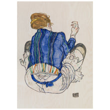 Load image into Gallery viewer, Seated Woman, Back View
