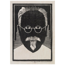 Load image into Gallery viewer, Self Portrait With Glasses And Goatee

