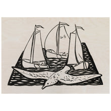 Load image into Gallery viewer, Three Sailing Ships by Leo Gestel
