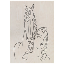 Load image into Gallery viewer, Woman With Horse by Leo Gestel
