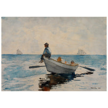 Load image into Gallery viewer, Boys in a Dory Watercolour
