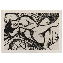 Load image into Gallery viewer, Sleeping Shepherdess By Franz Marc
