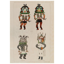 Load image into Gallery viewer, Hopi Katcinas Illustration
