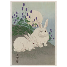 Load image into Gallery viewer, Rabbits At Full Moon
