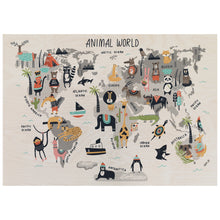 Load image into Gallery viewer, Animal World Poster
