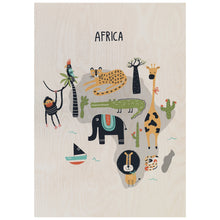 Load image into Gallery viewer, Africa Animals Poster
