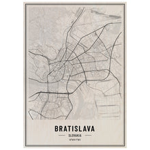 Load image into Gallery viewer, Bratislava City Map
