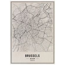 Load image into Gallery viewer, Brussels City Map
