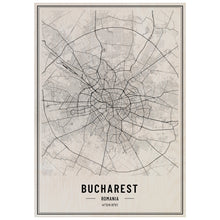 Load image into Gallery viewer, Bucharest City Map
