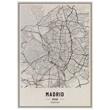 Load image into Gallery viewer, Madrid City Map

