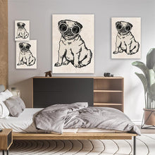 Load image into Gallery viewer, Pug in Sunglasses
