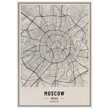 Load image into Gallery viewer, Moscow City Map
