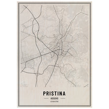 Load image into Gallery viewer, Pristina City Map
