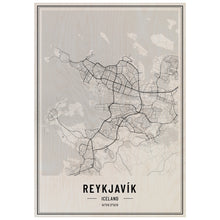Load image into Gallery viewer, Reykjavik City Map
