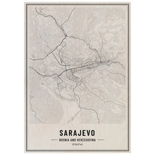 Load image into Gallery viewer, Sarajevo City Map
