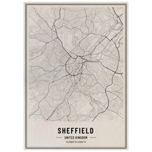 Load image into Gallery viewer, Sheffield City Map
