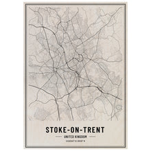 Load image into Gallery viewer, Stoke-on-Trent City Map
