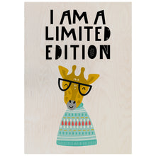 Load image into Gallery viewer, I am limited edition giraffe Poster
