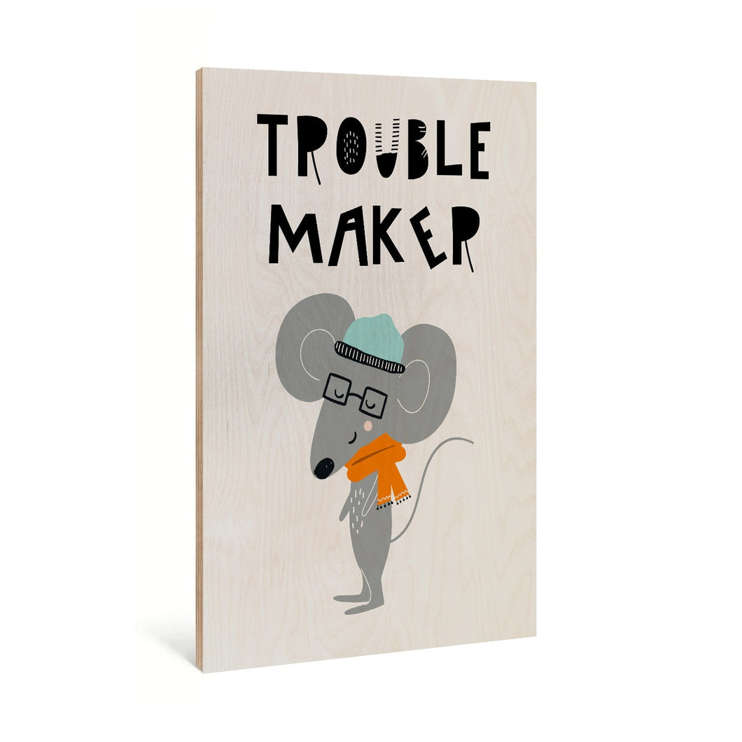 Trouble Maker Mouse Poster