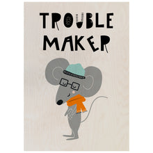 Load image into Gallery viewer, Trouble Maker Mouse Poster

