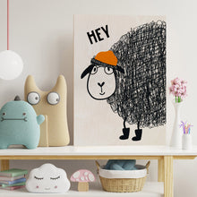 Load image into Gallery viewer, Hey Sheep Poster
